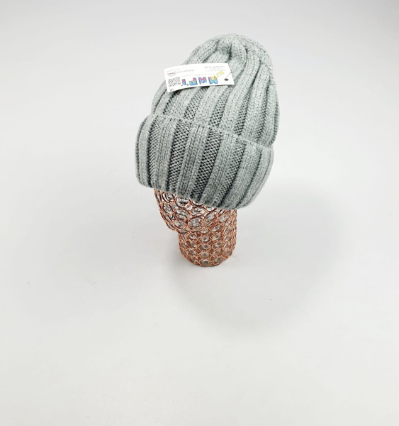 Шапка Март крупновяз. Альфа (серый)